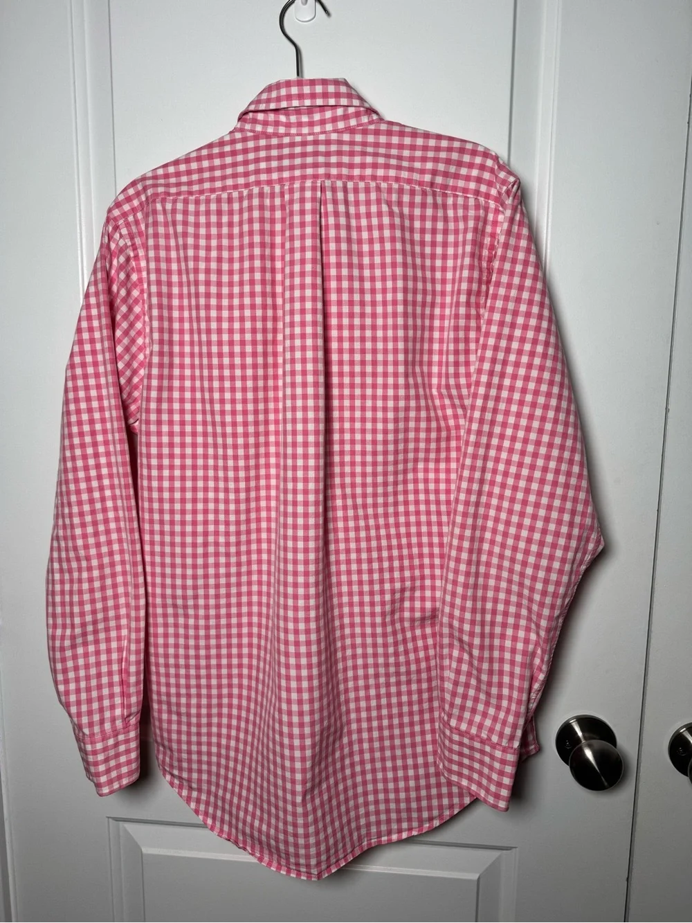 Vineyard Vines Pink Gingham Slim Fit Tucker Shirt Button Down Small